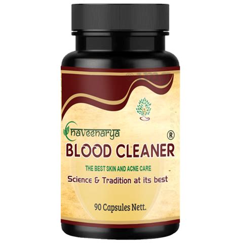 Naveenarya Blood Cleaner Blood Purifier Capsule Buy Bottle Of