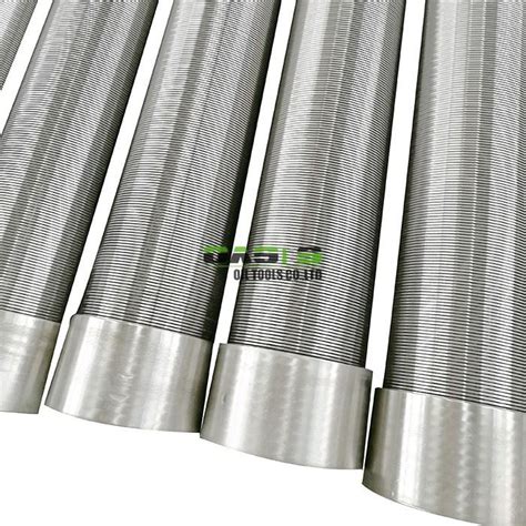 China Borehole Drilling Wire Wound Strainer Casing Supplier