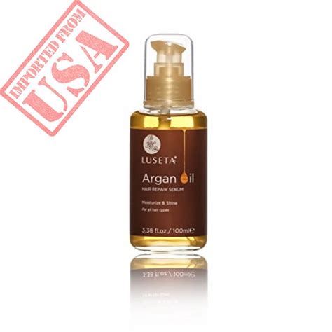 Luseta Argan Oil Hair Repair Serum, 3.38 Ounces