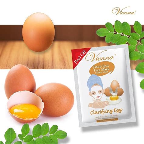 Jual Vienna Face Mask Peel Off Clarifying Egg 15mL Sachet Shopee