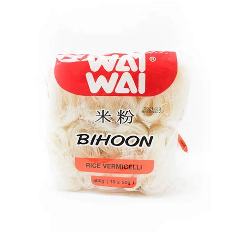 Wai Wai Bihoon Rice Vermicelli 500g Rice Rice Paper And Noodles