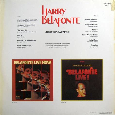 Harry Belafonte Jump Up Calypso Lp Album Gat Akerrecords Nl