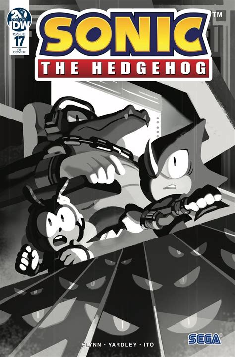 Hourly IDW Sonic On Twitter Sonic The Hedgehog Issue 17 RI Cover Art