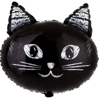 Фигура Голова кошки двусторонняя (Котики) 48*48 см с гелием купить за ...
