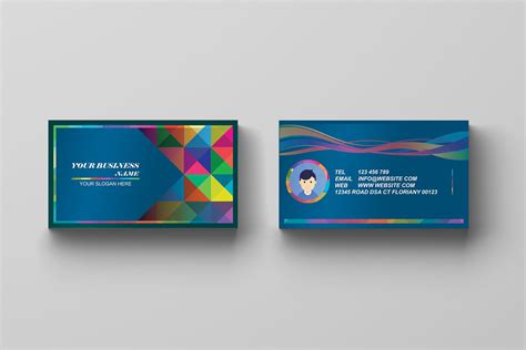 ColorFul Business Card Template by Smartcms | Codester