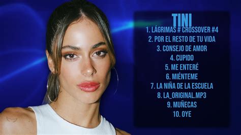 Tini Ultimate Hits Compilation Of Prime Chart Toppers Lineup