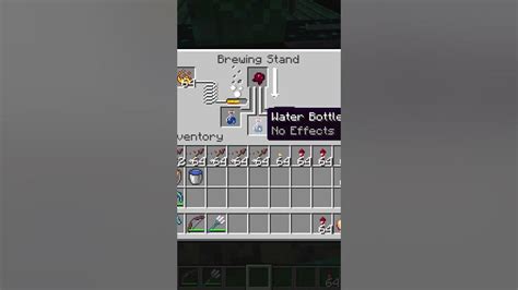 How To Brew Weakness Potion In Minecraft Youtube