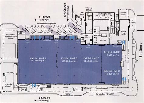 San Diego Convention Center Floor Plan