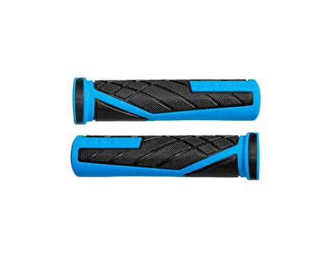 Грипсы Cube Perfomance Grips, чёрно-синие, кратон