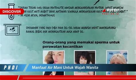 Temukan 7 Manfaat Air Mani Untuk Wajah Yang Bikin Kamu Penasaran