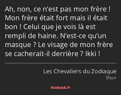 Citation Ah Non Ce Nest Pas Mon Frère Mon Frère Kaakook