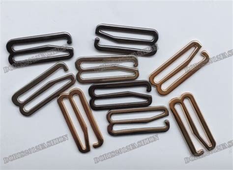 Mm In Metal Bra Strap Clasp Adjustment Hooks Buckles Lingerie Hardware Ebay