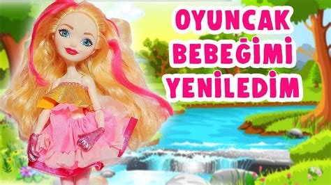 Oyuncak Bebek Yenileme Saç ve Bakım Nasıl Yapılır Diy Oyuncak