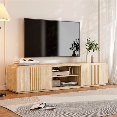 Belleze Tv Stand For Tvs Up To Media Entertainment Center