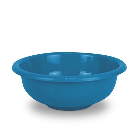 Plato de Plástico Botanero Bowl Color Azul