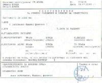 Превод и легализация на Удостоверение за семейно положение и членове на ...