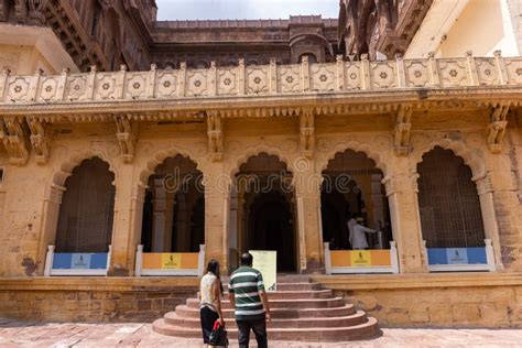 Architecture of Mehrangarh Fort at Jodhpur Editorial Photography - Image of beautiful, city ...