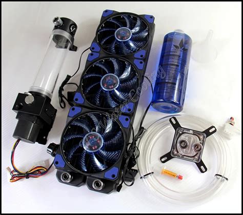 PC Liquid Cooling 360 Radiator Kit Pump 240mm Reservoir CPU HeatSink ...