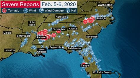 Severe Thunderstorms Flooding Rain Swept Through The South Recap