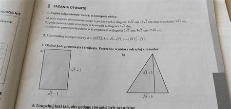 Potrzebuje Te Zadania Pilnie Brainly Pl