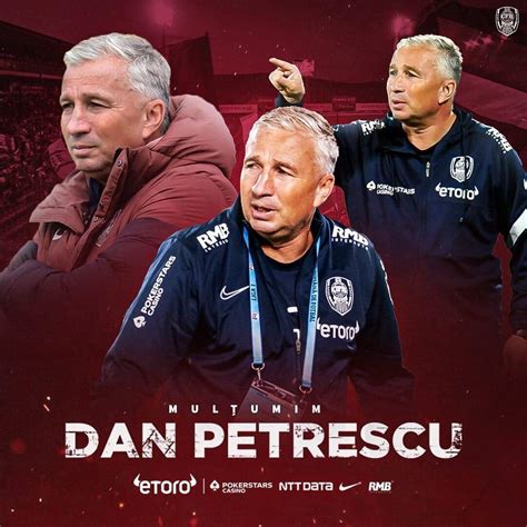 Foot Roumain On Twitter Dan Petrescu N Est Plus L Entra Neur De