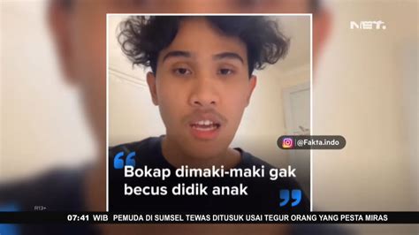 Kritik Jalan Rusak Di Medsos Tiktoker Asal Lampung Bima Yudho Saputro