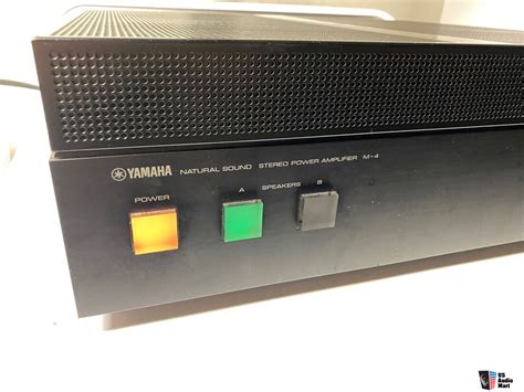 Yamaha M 4 Amplifier Photo 3601080 Us Audio Mart