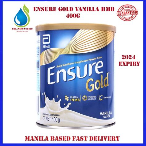 Ensure Gold Vanilla G January Shopee Philippines