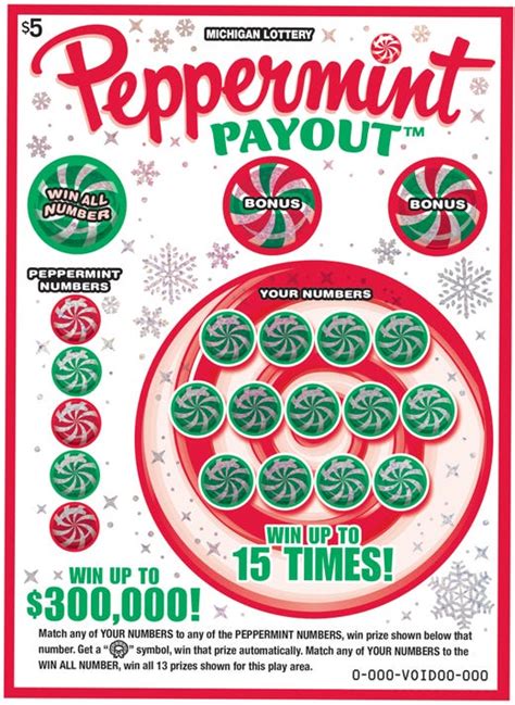 Michigan Lottery instant tickets: New holiday scratch-offs