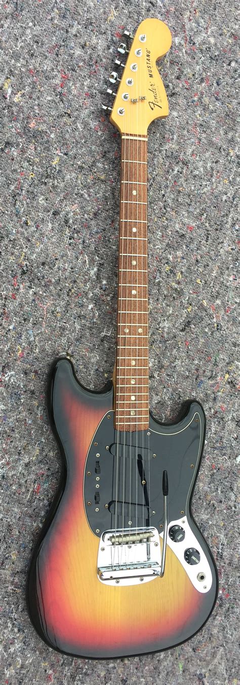 Fender Mustang 1978 Sunburst Guitar For Sale Hendrix Guitars