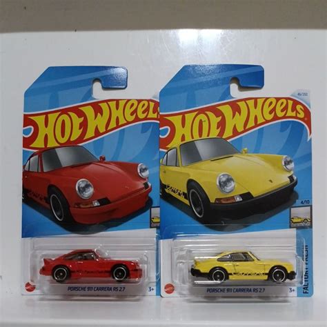 Hot Wheels Porsche Carrera Rs Shopee Malaysia