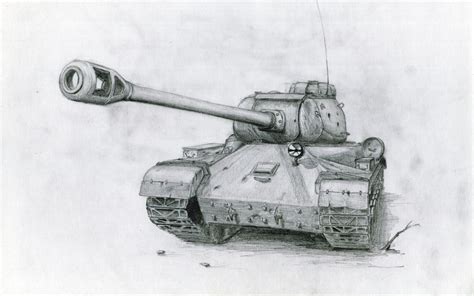 Рисунок танка обои 1920x1200.