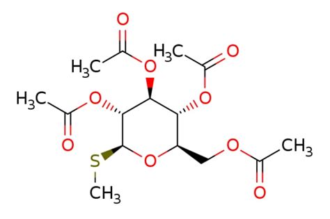 Emolecules Methyl Tetra O Acetyl Thio Beta D Glucopyranoside