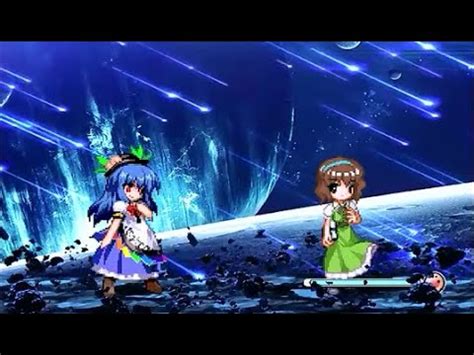 Mugen Tenshi Hinanawi Battle Vs Mouri Alice Youtube