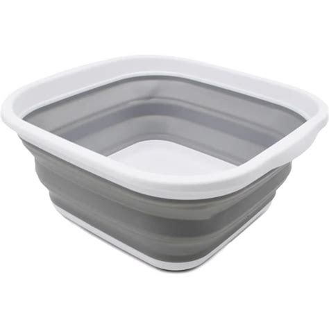 Baignoire Pliable De 5 5 L Bassine À Vaisselle Pliable Lavabo