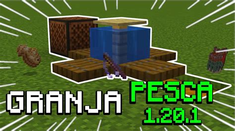 COMO Hacer Una GRANJA De PESCA En MINECRAFT 1 20 1 YouTube