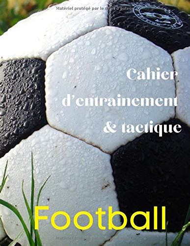 Buy Cahier D Entrainement Tactique Football Ahier Pr Rempli