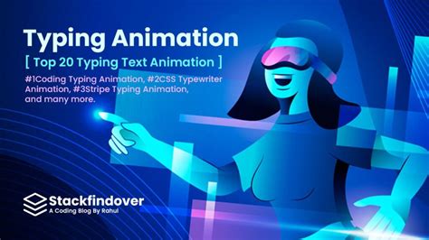 Top Typing Text Animation Examples Stackfindover