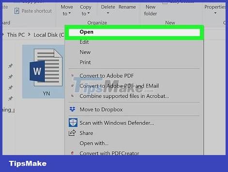 How To Remove Read Only Attribute On Ms Word Files Tipsmake