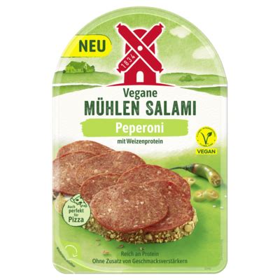 Vegane M Hlen Salami Klassisch R Genwalder M Hle