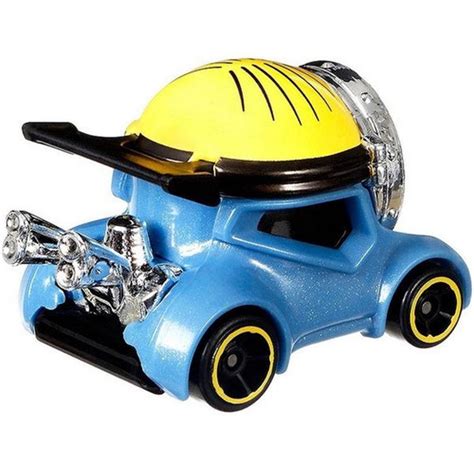 Hot Wheels Minyonok karakter kisautók STUART Gyerekajándék