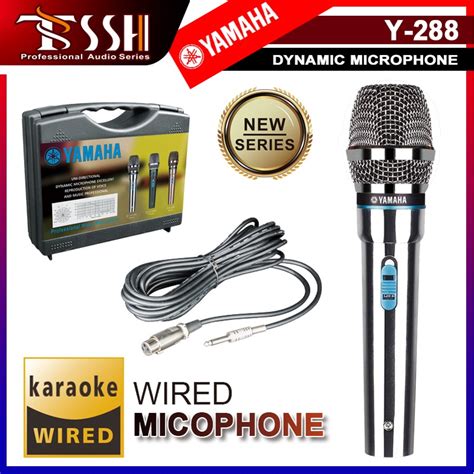 YAMAHA YA 688 YA 288 YA 28B Professional Wired Microphone Cardioid With