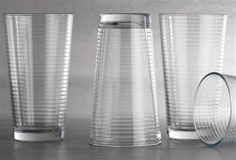 Glavers Vasos Para Beber Juego De 10 Vasos De Vidrio Highball