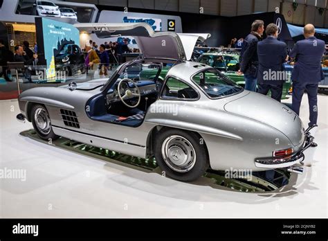 Brabus Mercedes Benz 300 SL Gullwing Customized Classic Sports Car At