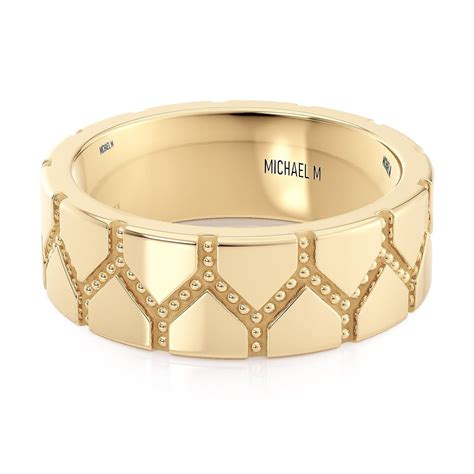 Mens Wedding Bands Michael M