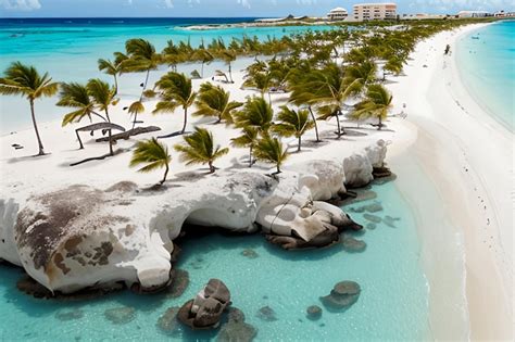 Premium AI Image | Eagle beach aruba