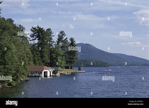 Lake George New York USA Stock Photo - Alamy