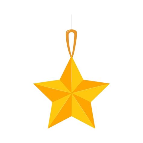 Premium Vector Star Ornaments For Christmas Décor Vector Isolated On