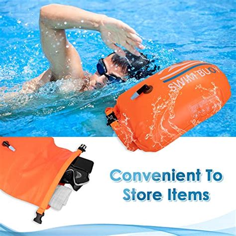 Nasjac Bouée de natation Sac étanche gonflable en PVC de 20 l avec