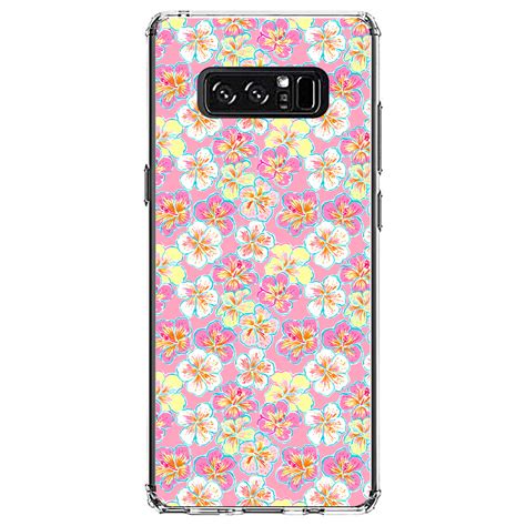 Distinctink Clear Shockproof Hybrid Case For Samsung Galaxy Note 8 Tpu Bumper Acrylic Back